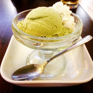 Matcha-Eis