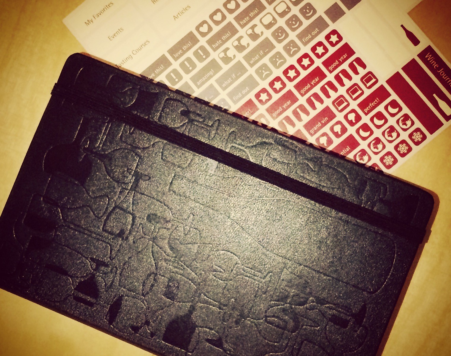 Moleskine Wein Journal
