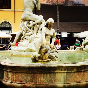 Neptunbrunnen der Piazza Navona
