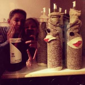 Wine Monkey - Weinsocke